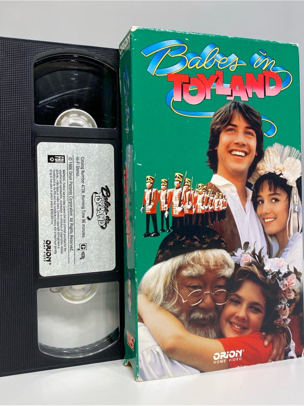 Babes in Toyland (VHS, 1986) Keanu Reeves